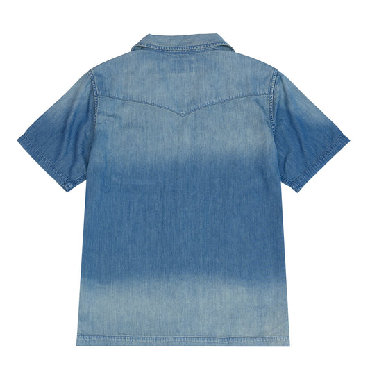 JiaQi Forever Camp Collar Casual Short - Sleeve Shirt