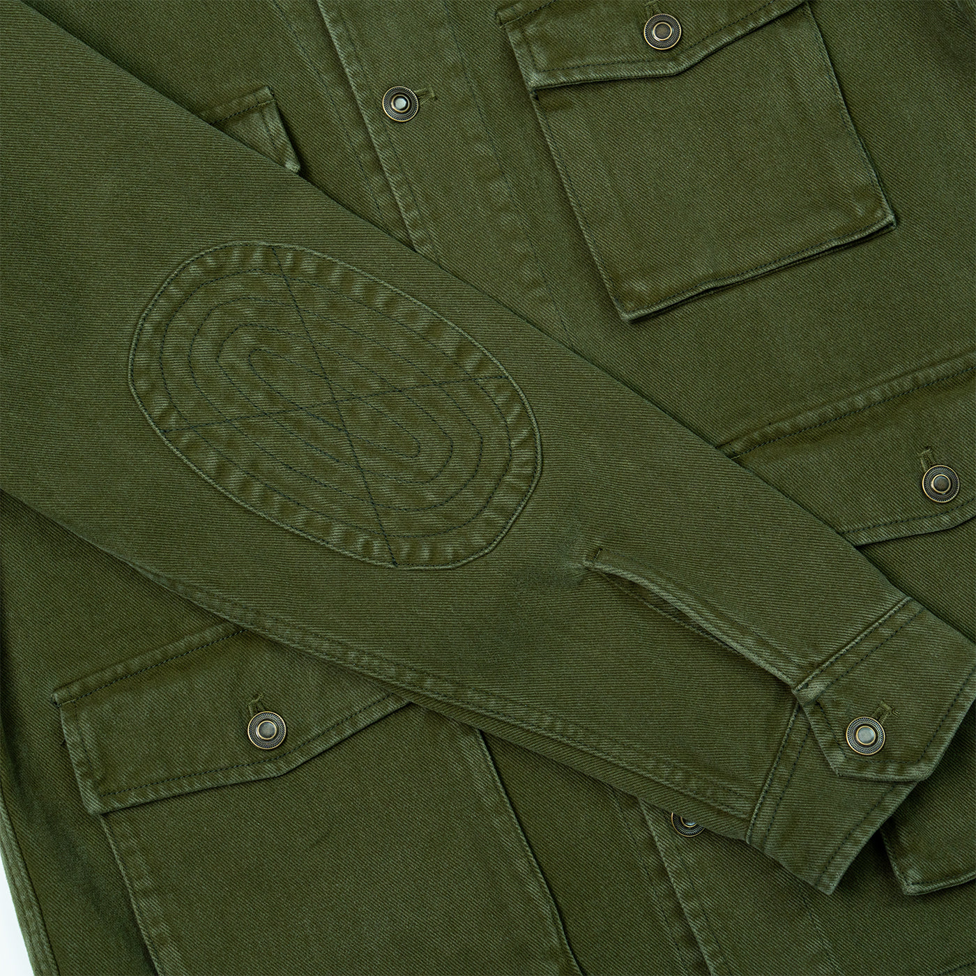 JiaQi Forever M65 Heavyweight Utility Jacket with Waxed Canvas Coating