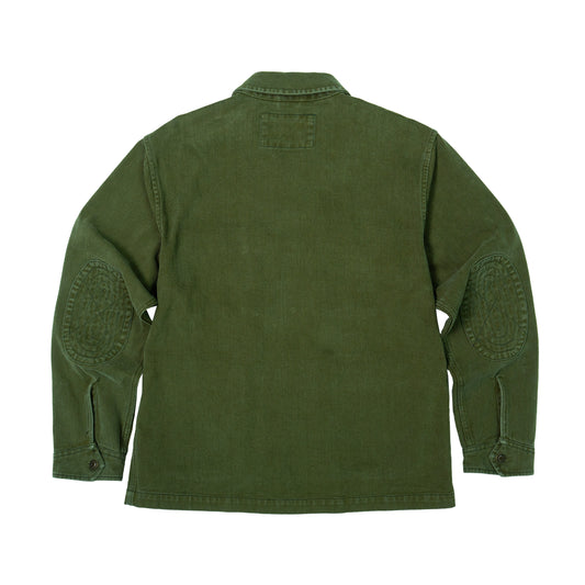 JiaQi Forever M65 Heavyweight Utility Jacket with Waxed Canvas Coating