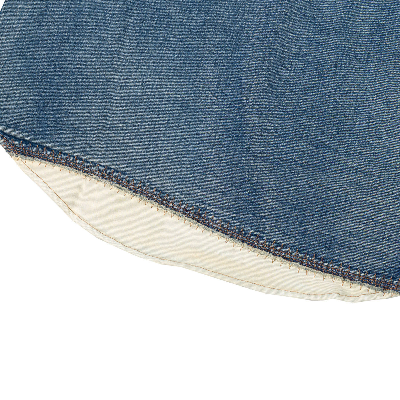 JiaQi Forever Roadrunner Premium Embroidery Distressed Denim Shirt