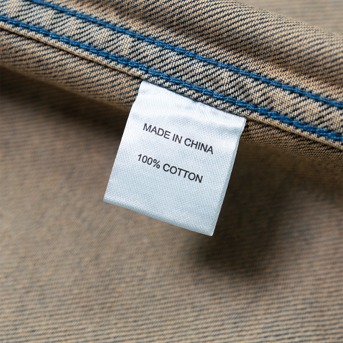 JiaQi Forever Vintage - Inspired Heavy Washed Denim Shirt with Multiple Distressed Holes