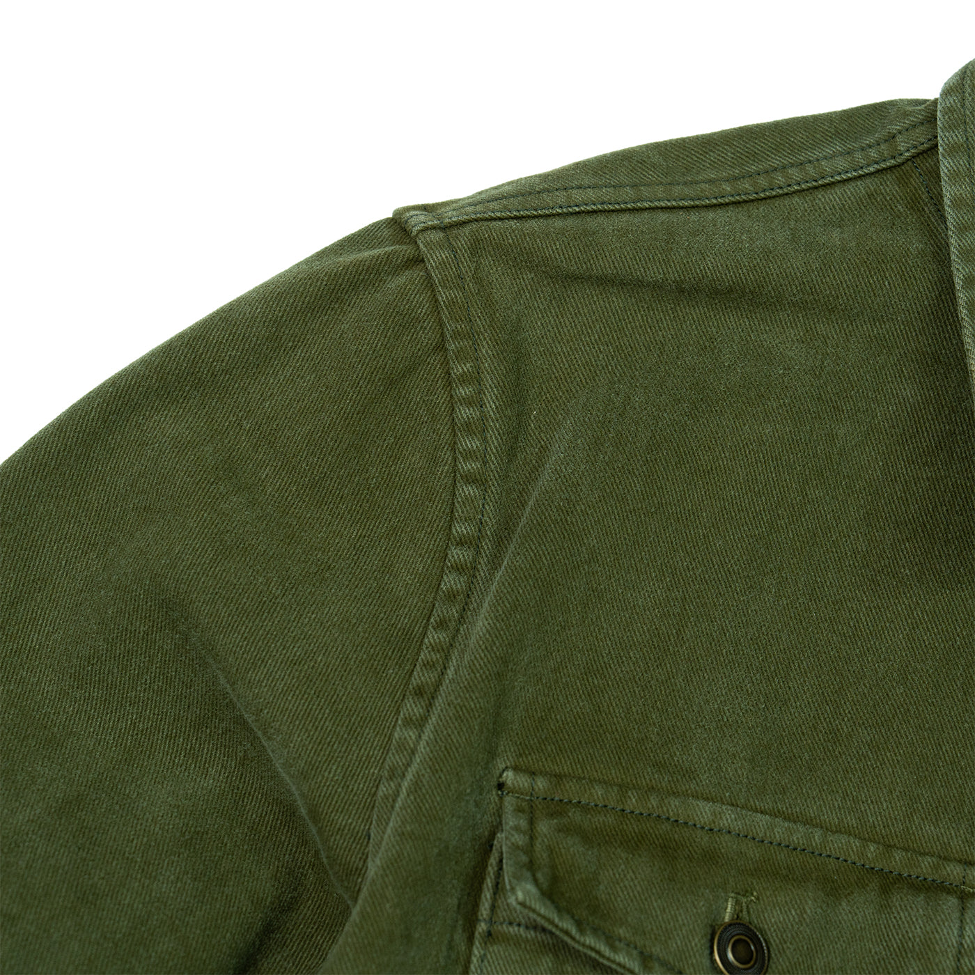 JiaQi Forever M65 Heavyweight Utility Jacket with Waxed Canvas Coating