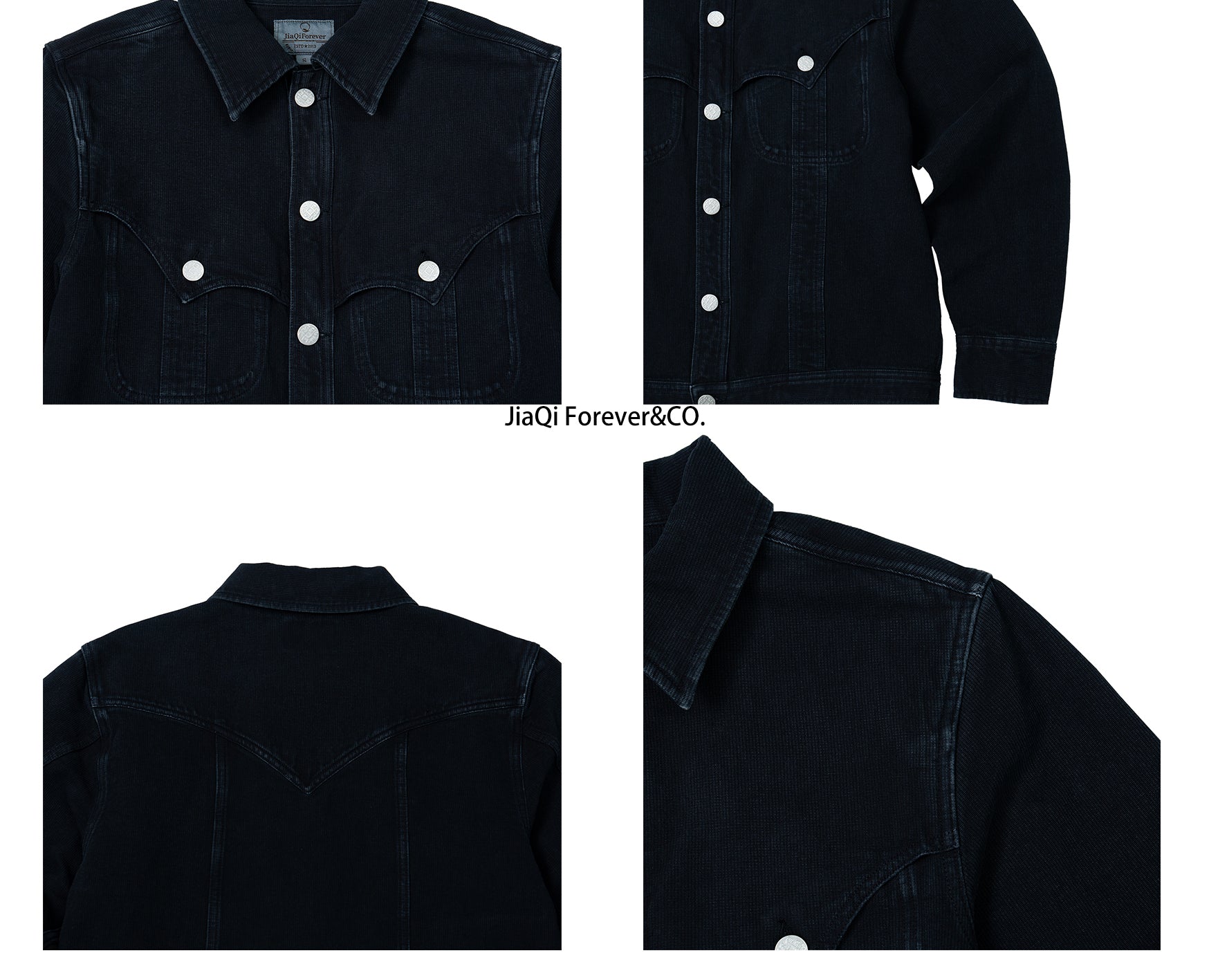 JiaQi Forever Straight - Shoulder Structured Heavyweight Jacket