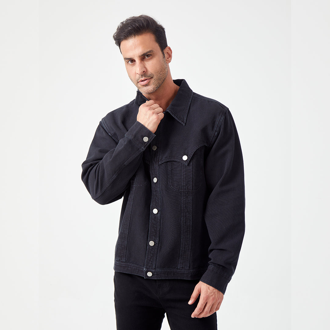 JiaQi Forever Straight - Shoulder Structured Heavyweight Jacket
