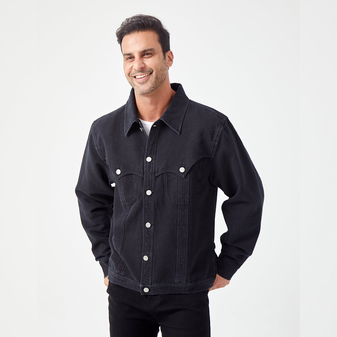 JiaQi Forever Straight - Shoulder Structured Heavyweight Jacket