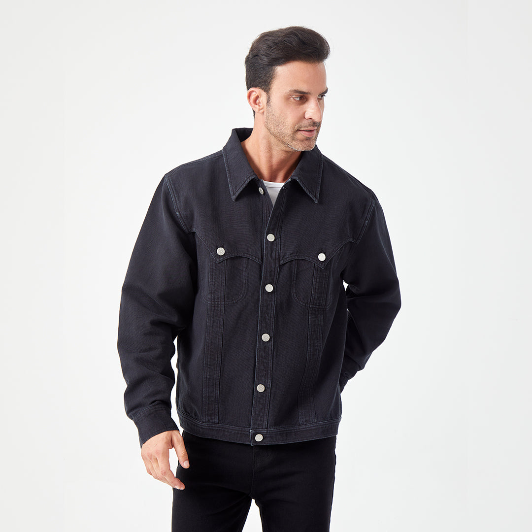 JiaQi Forever Straight - Shoulder Structured Heavyweight Jacket