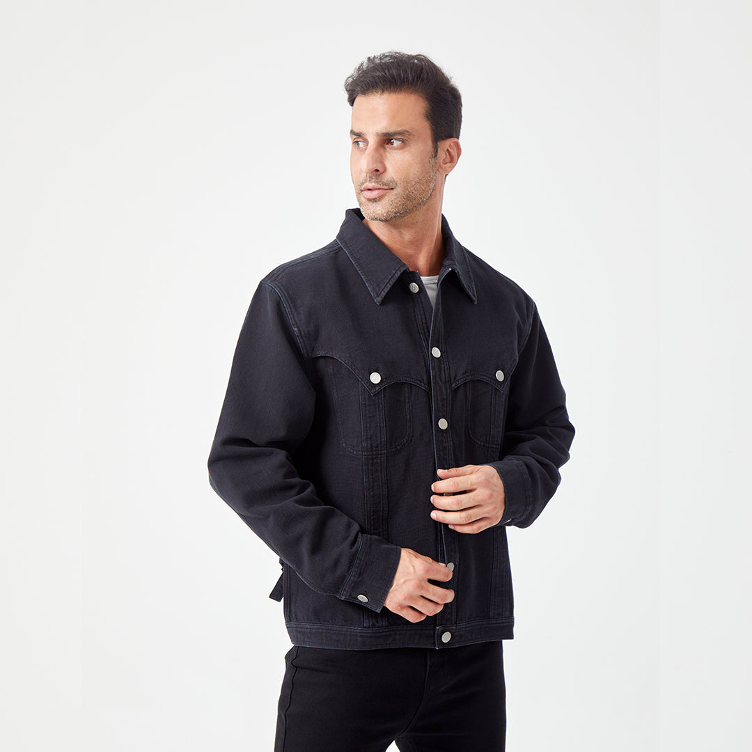 JiaQi Forever Straight - Shoulder Structured Heavyweight Jacket