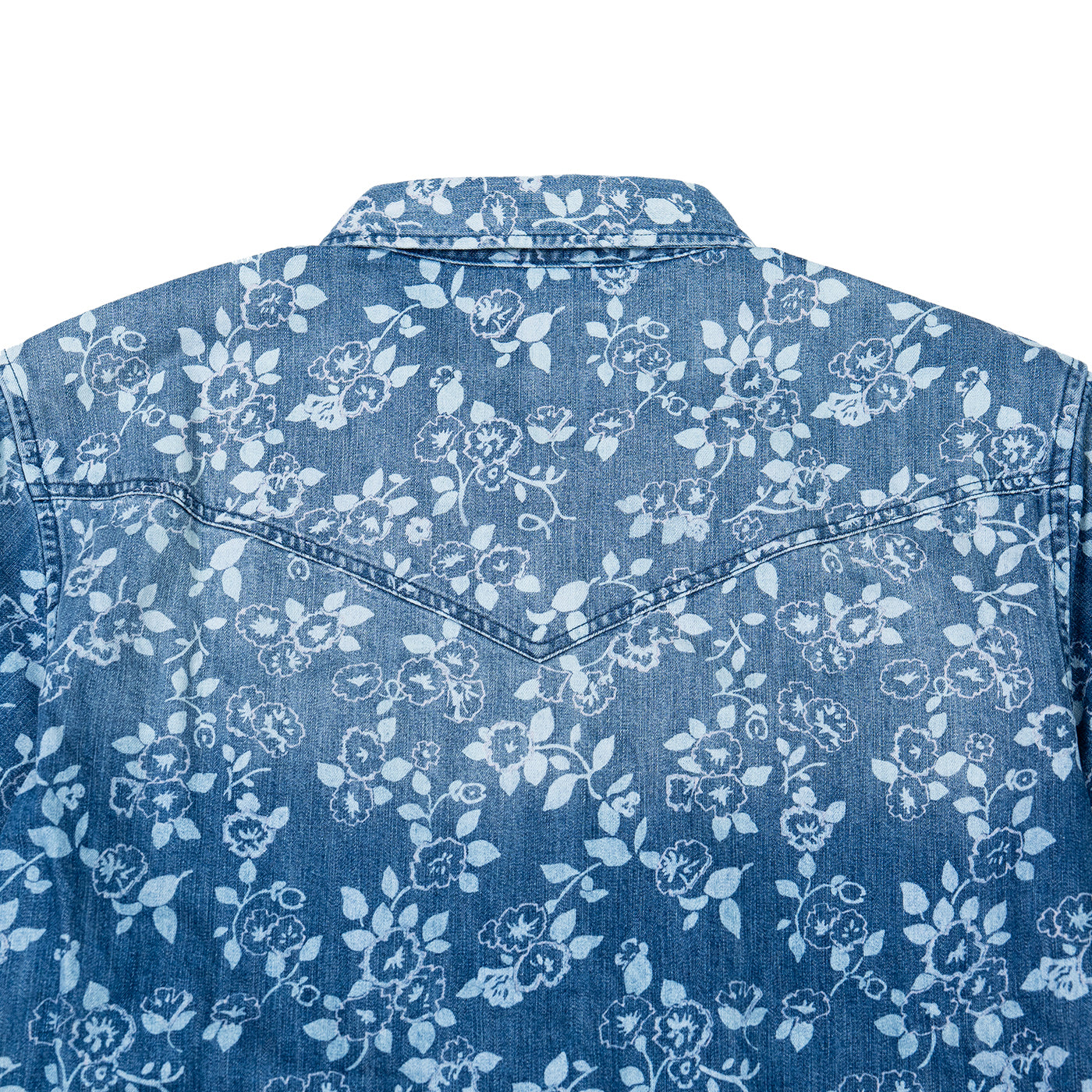 JiaQi Forever Botanical Floral Garment Discharge Print Jacket