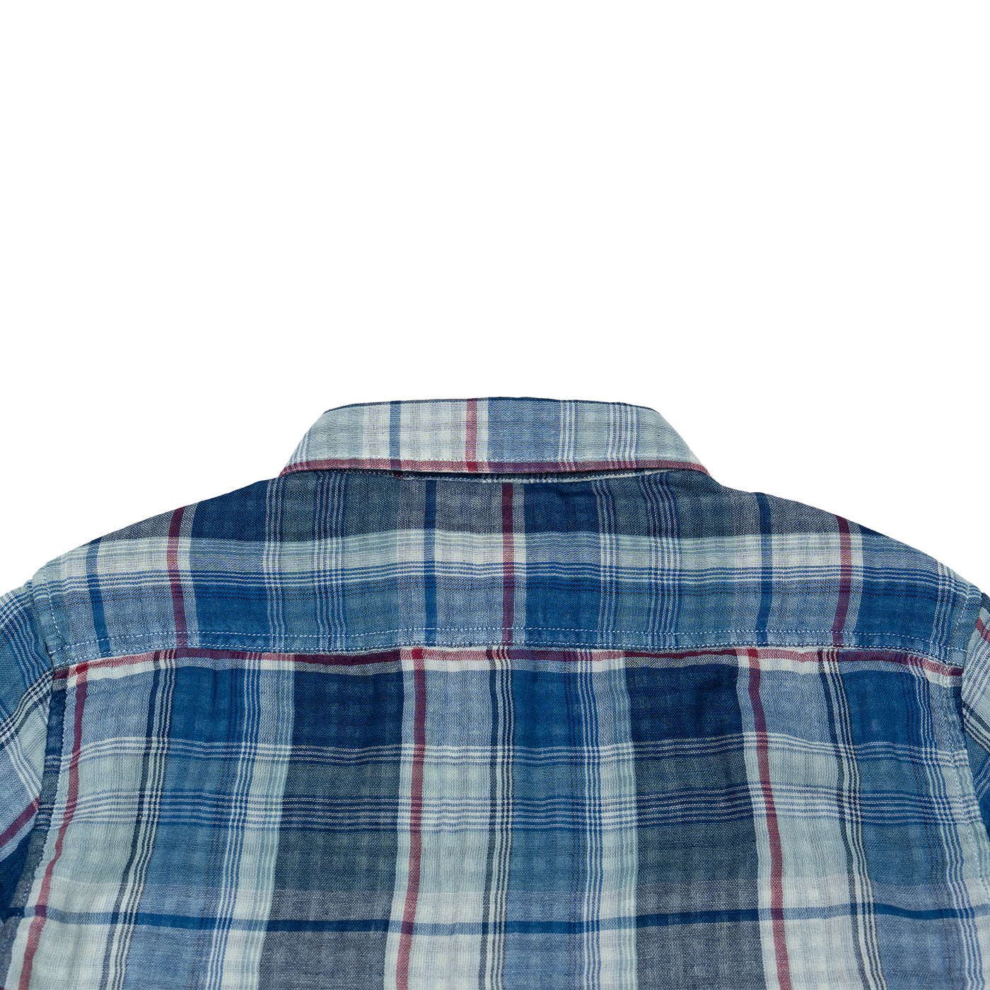 JiaQi Forever Simple Casual Double - Layer Yarn Cotton Plaid Shirt