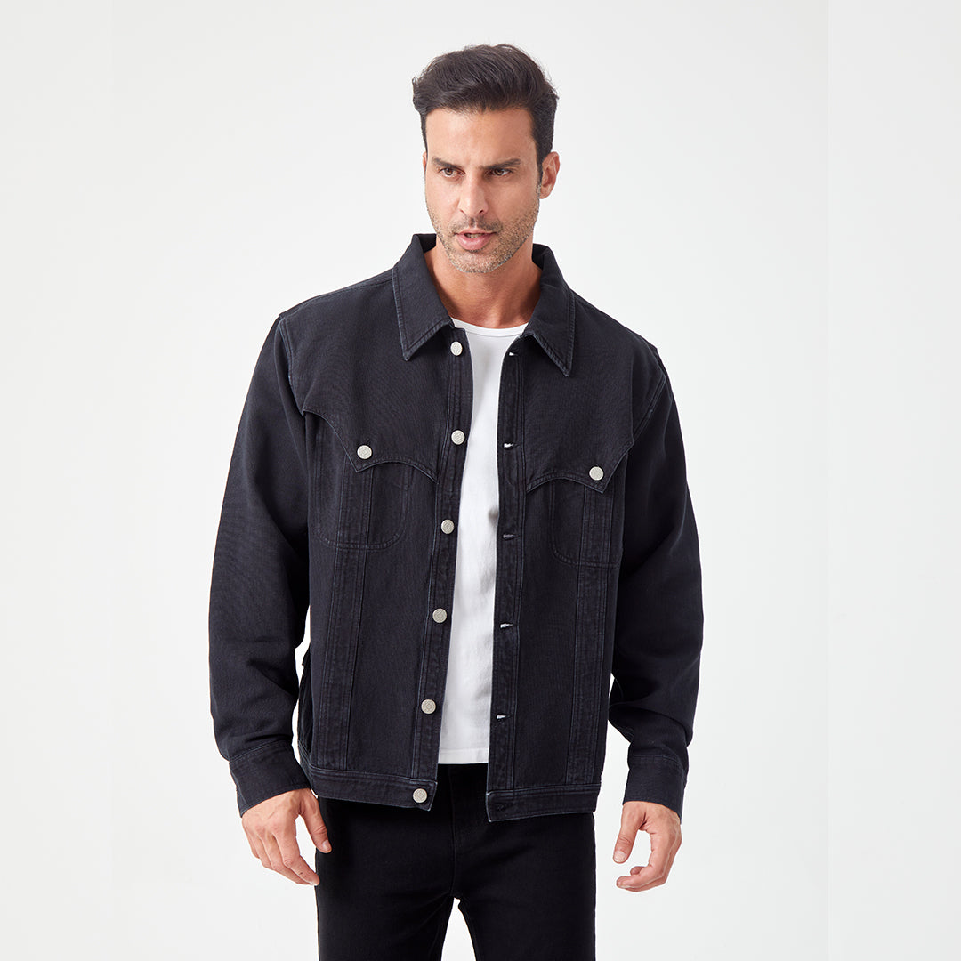 JiaQi Forever Straight - Shoulder Structured Heavyweight Jacket